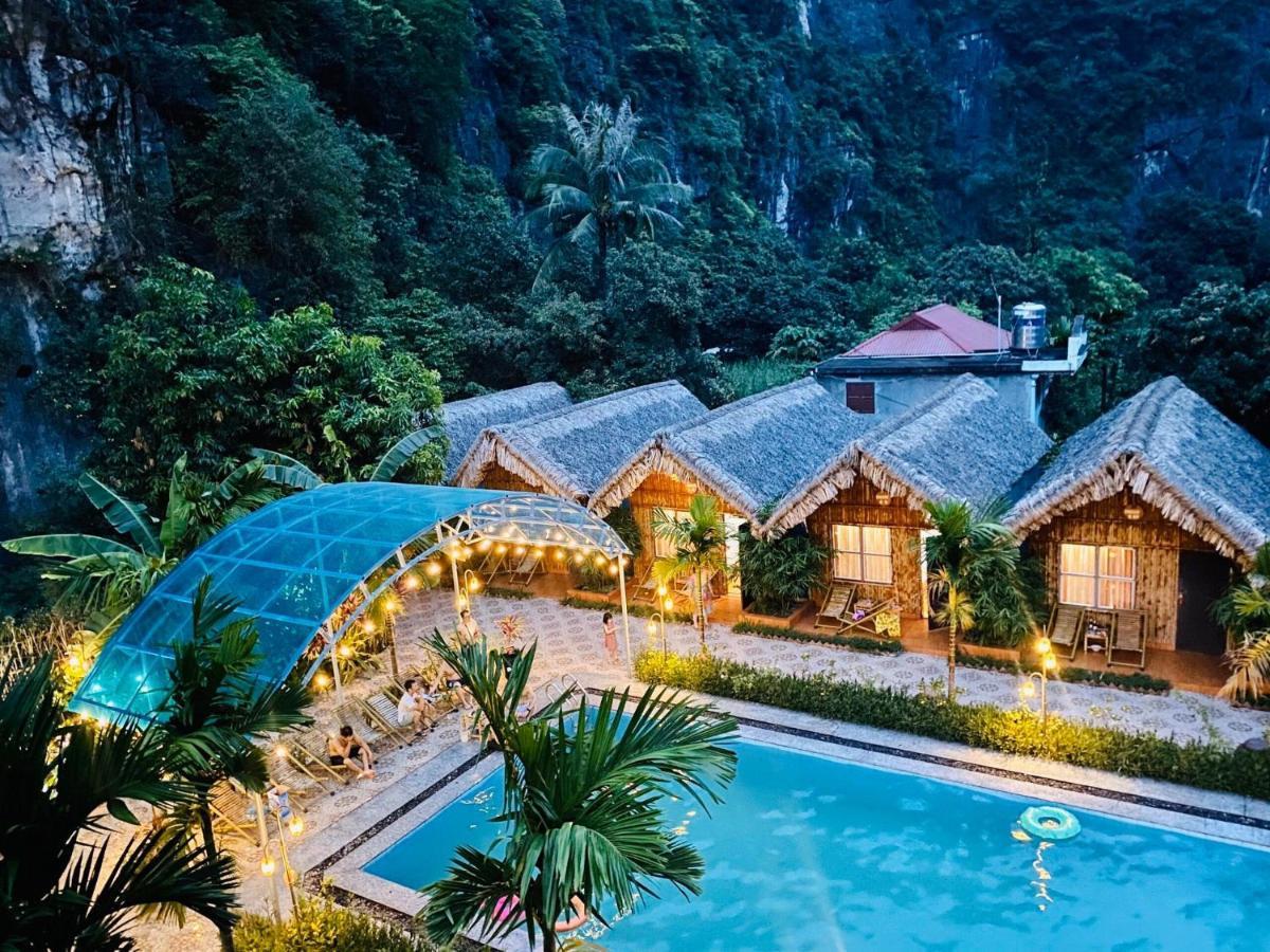 Tam Coc Valley Bungalow นิญบิ่ญ ภายนอก รูปภาพ